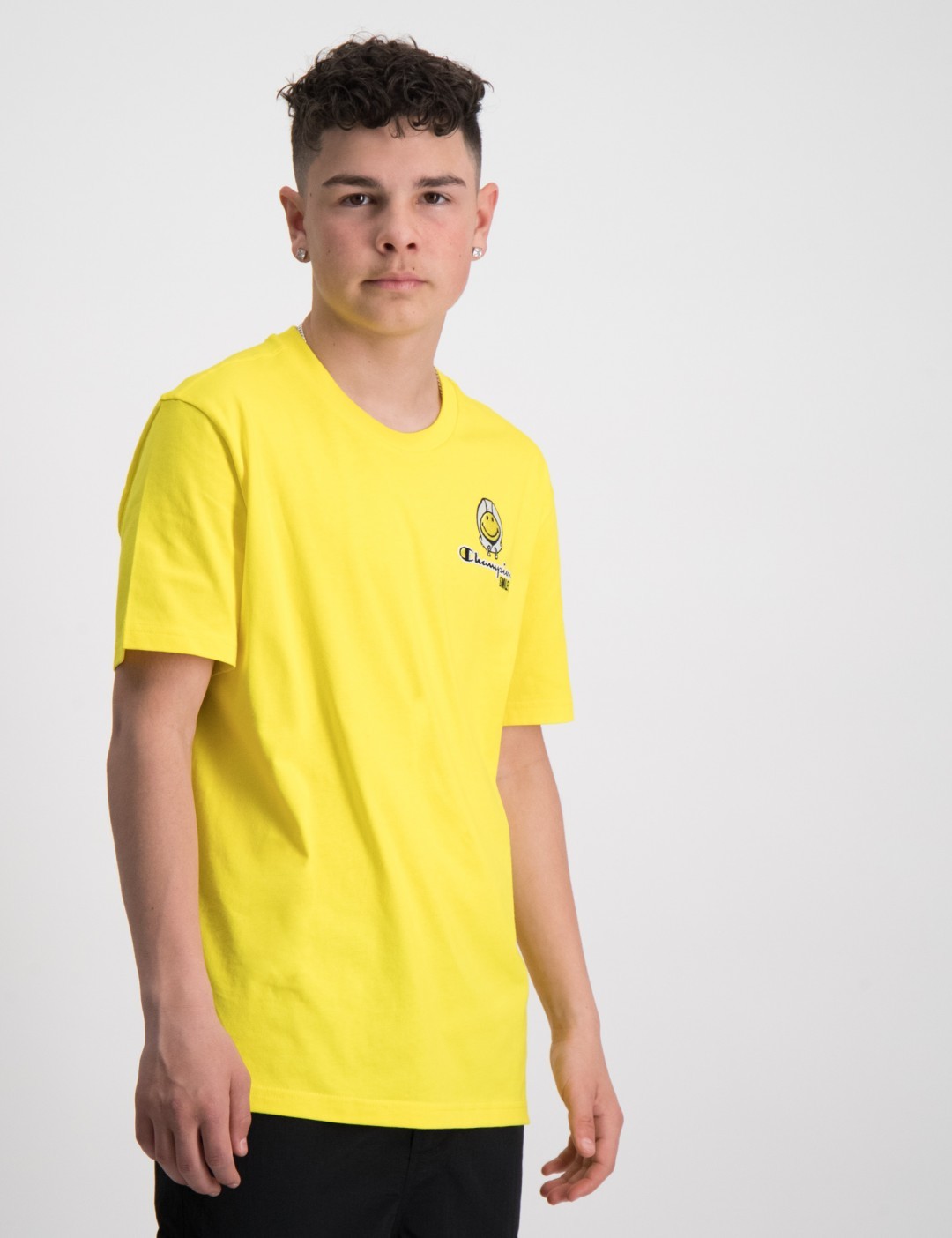Susteen grad vrede Gul Crewneck T-Shirt til Dreng | Kids Brand Store