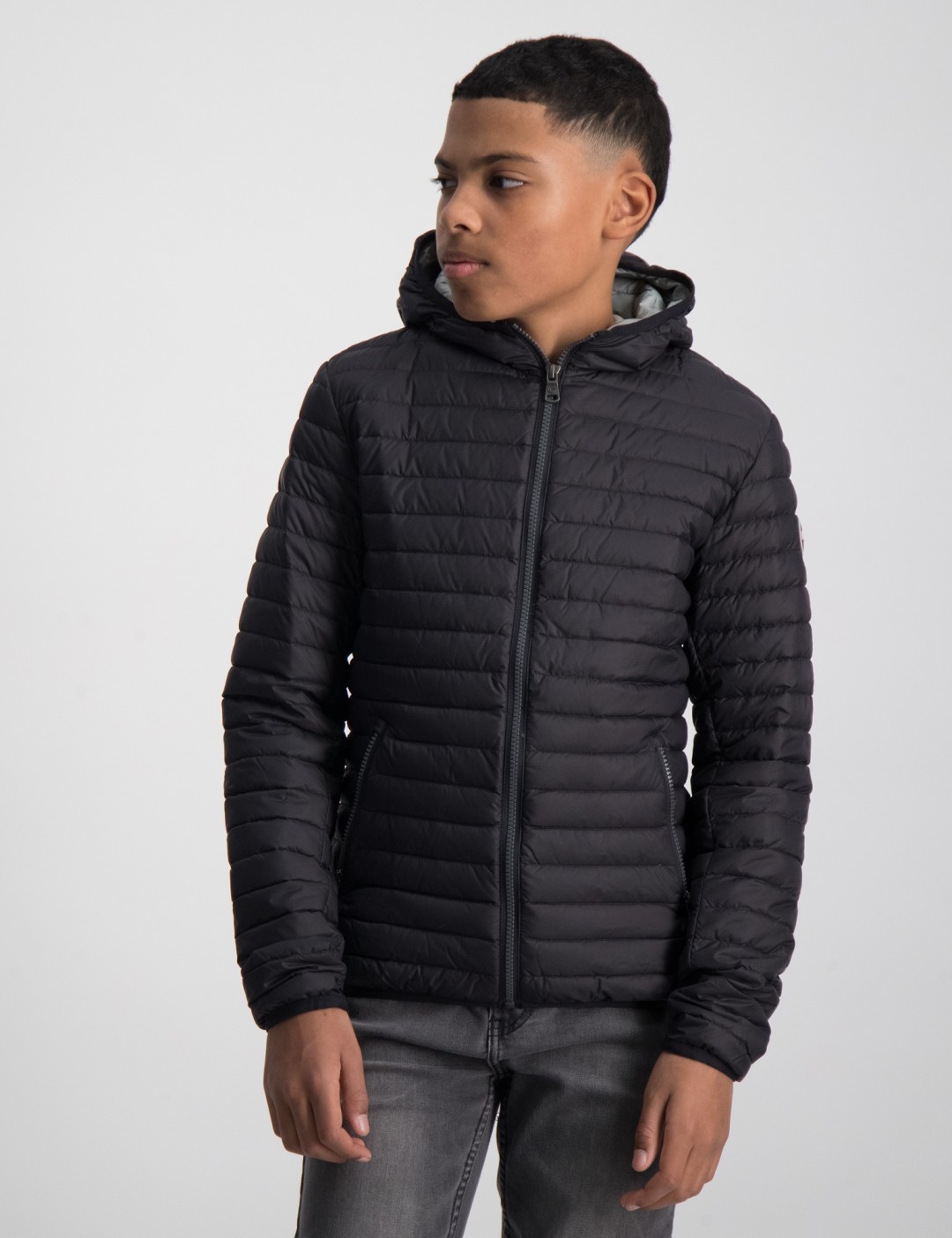 Svart BOY DOWN JACKET för Kille | Kids Brand Store