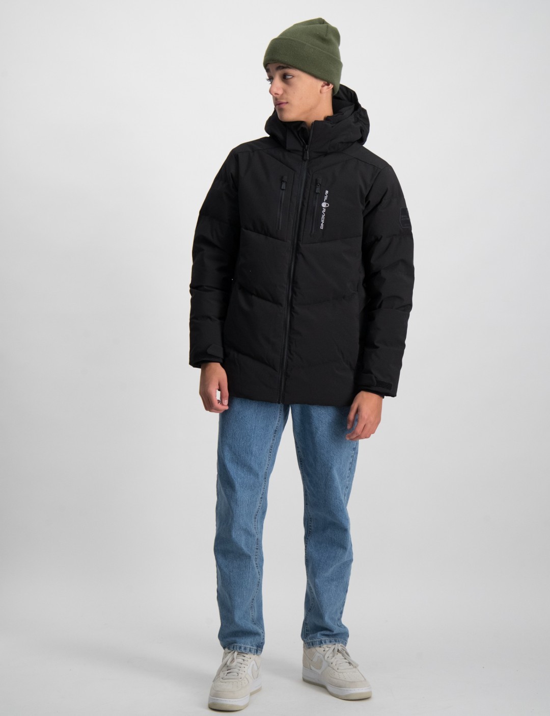 Sail racing patrol store down jacket junior