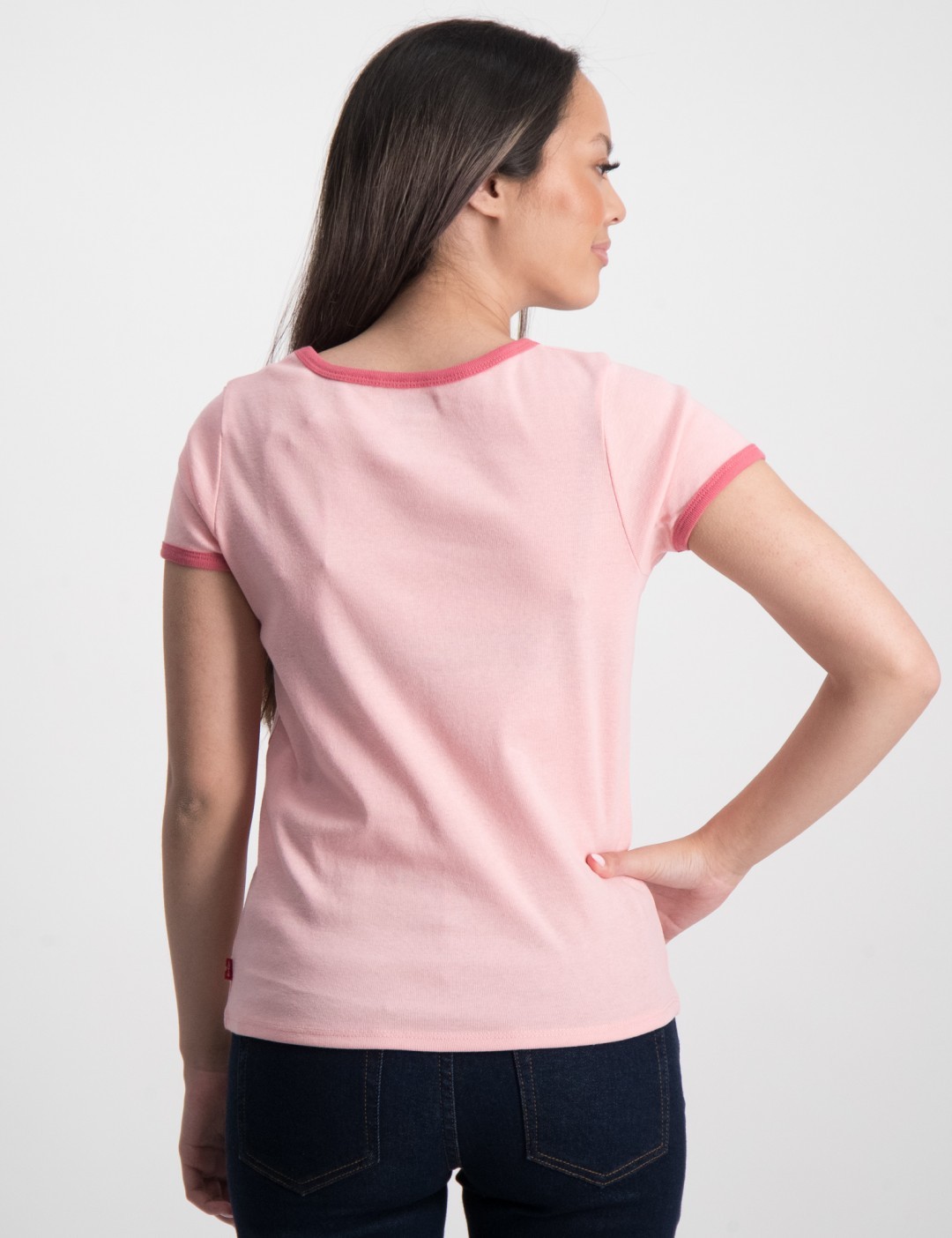 Levis Rosa MEET & GREET RIB RINGER TO til Jente | Kids Brand Store