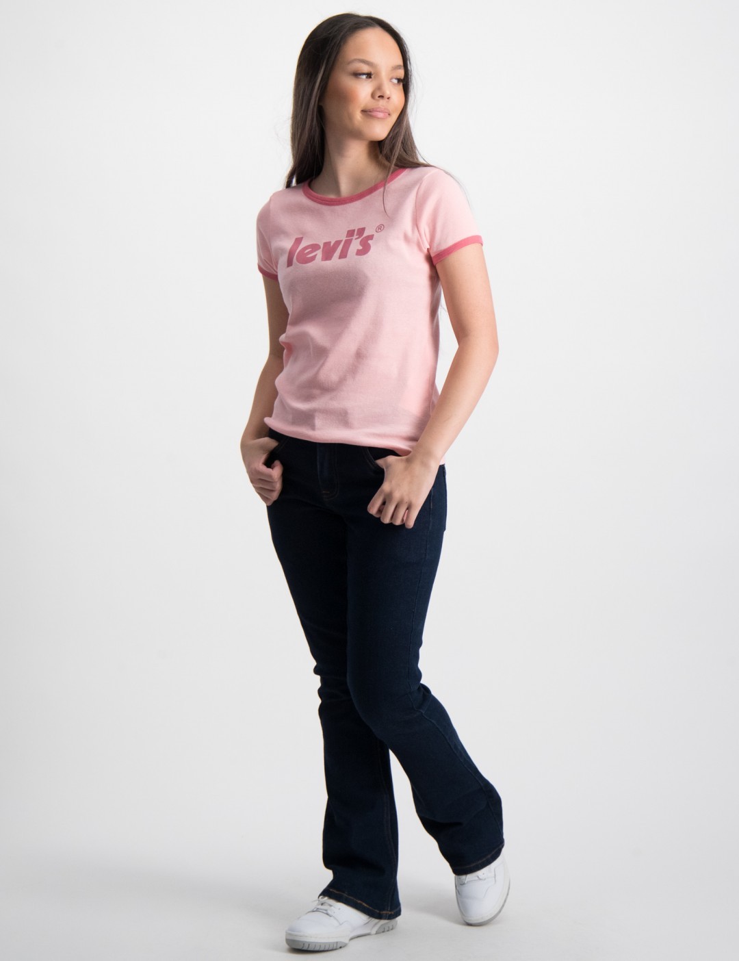 Rosa MEET & GREET RIB RINGER TO für Mädchen | Kids Brand Store