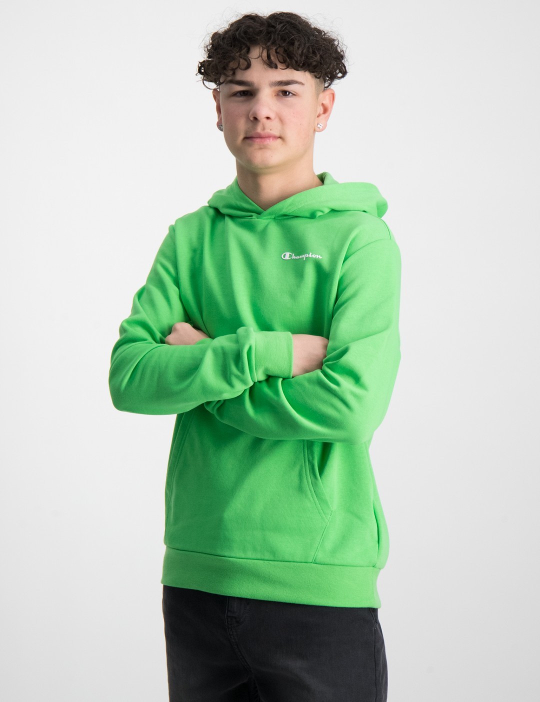 Jungen Brand Store Hooded Sweatshirt | Grün für Kids