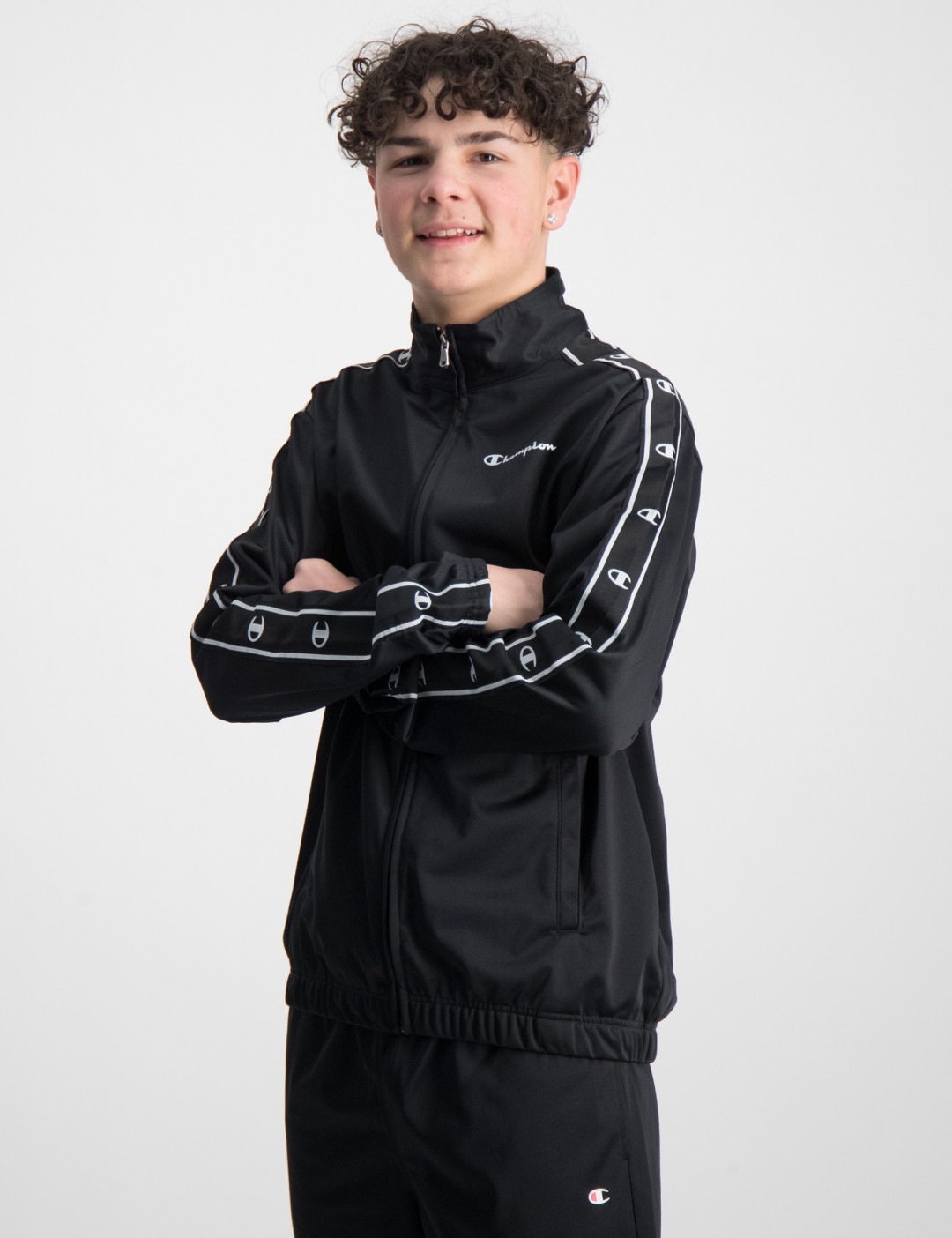 Store Schwarz Suit Brand Kids | Jungen Zip Full für