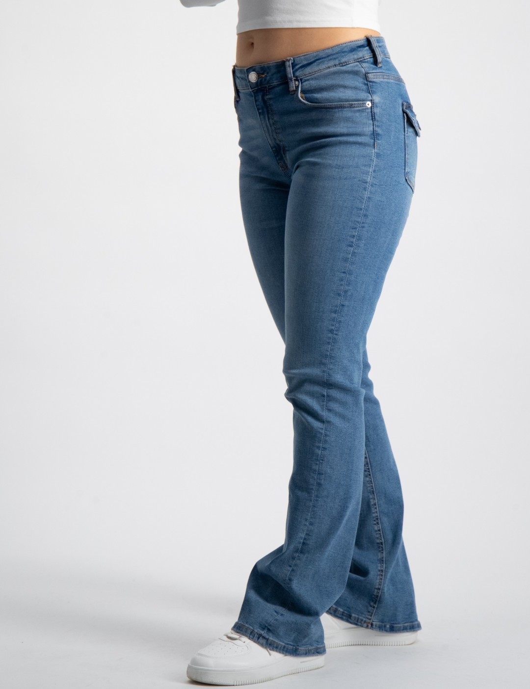 Blå 2000 bootcut jeans för Tjej | Kids Brand Store