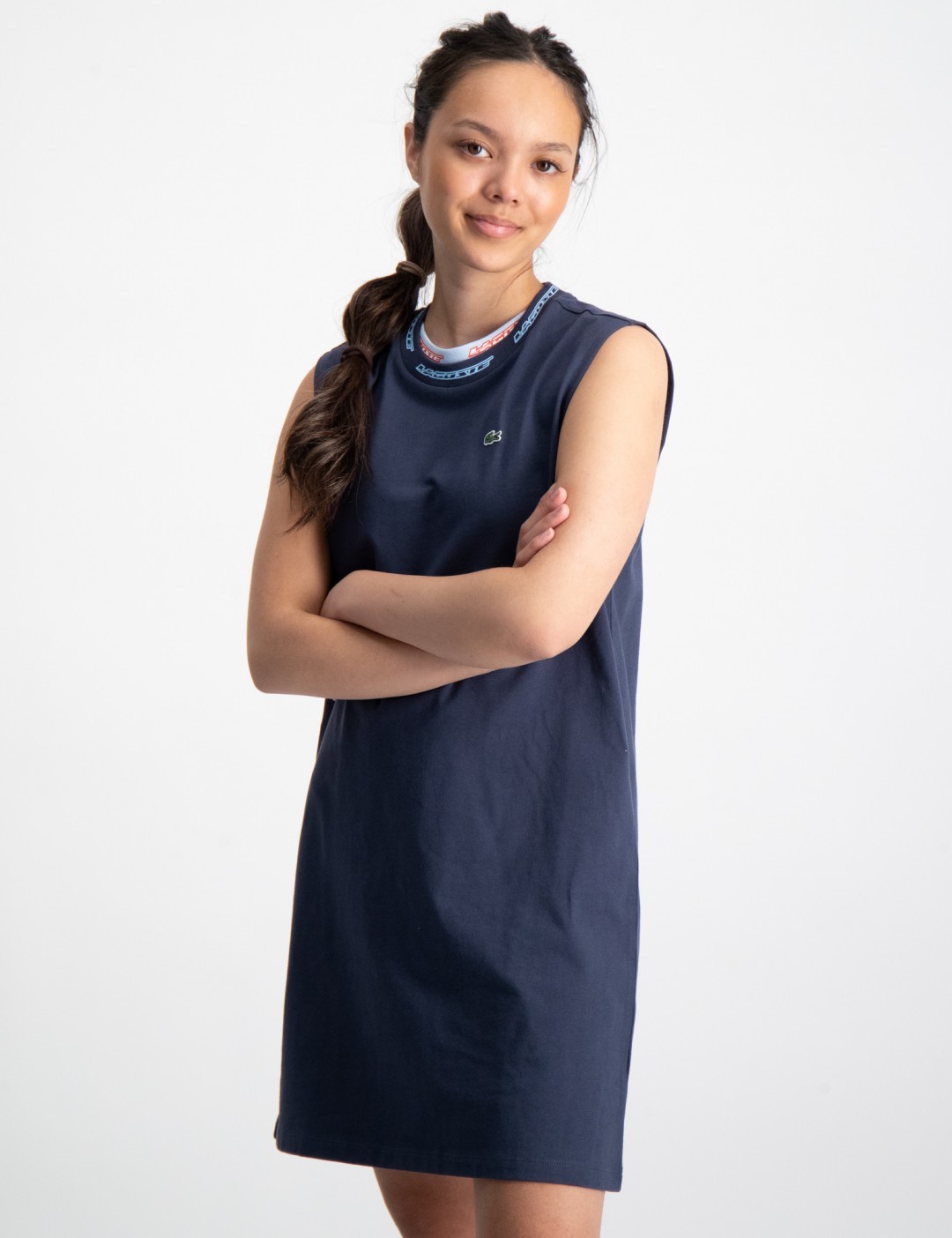 Lacoste Blå DRESSES för Tjej Kids Brand Store