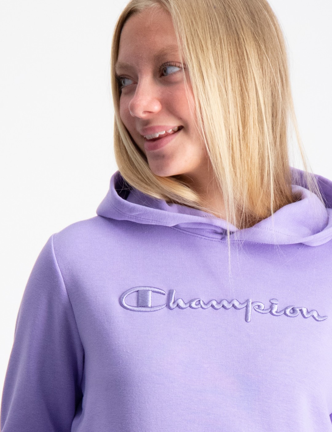 Lilla Hooded Sweatshirt til Pige | Brand Store