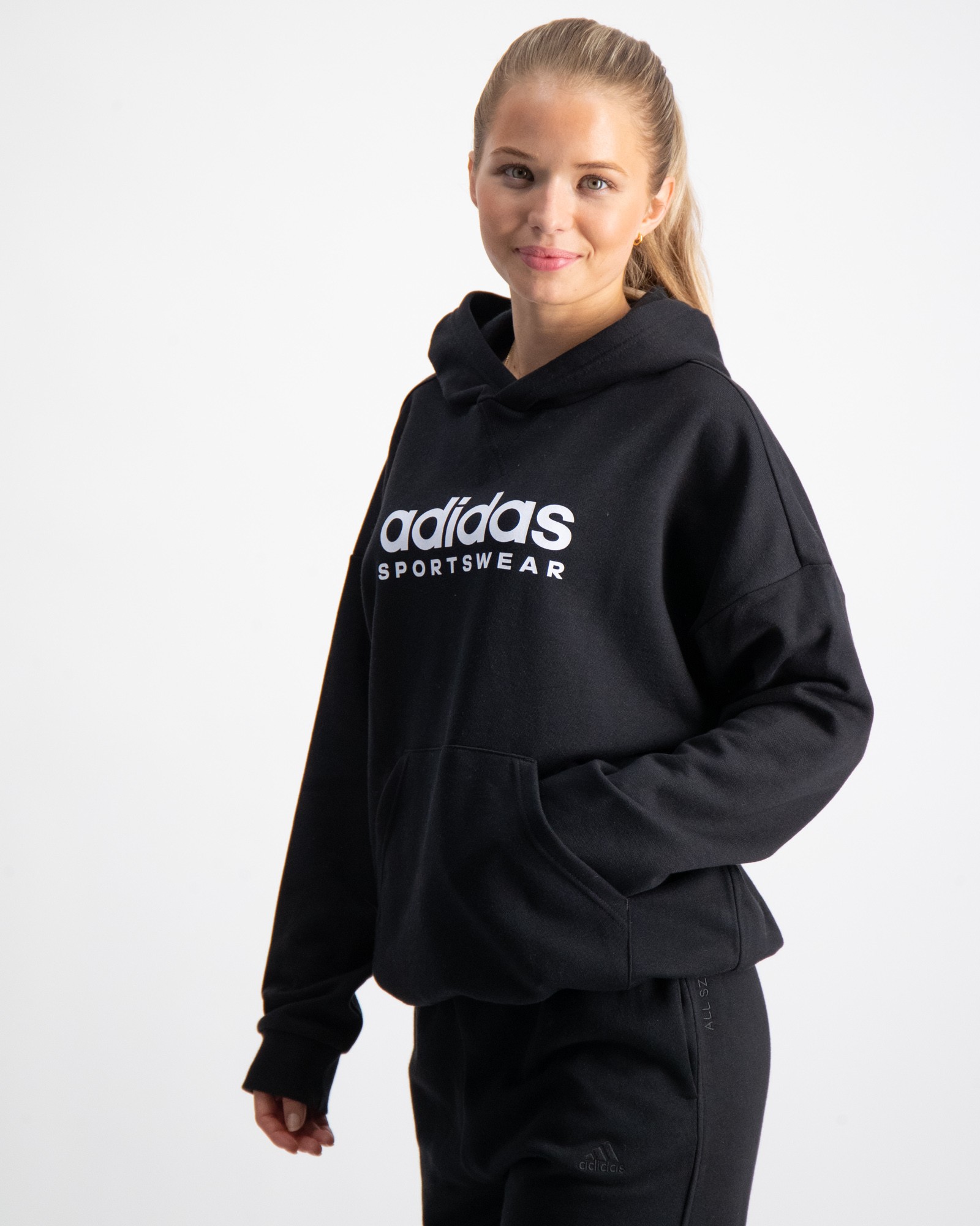 Adidas originals coeeze hoodie cheap in black