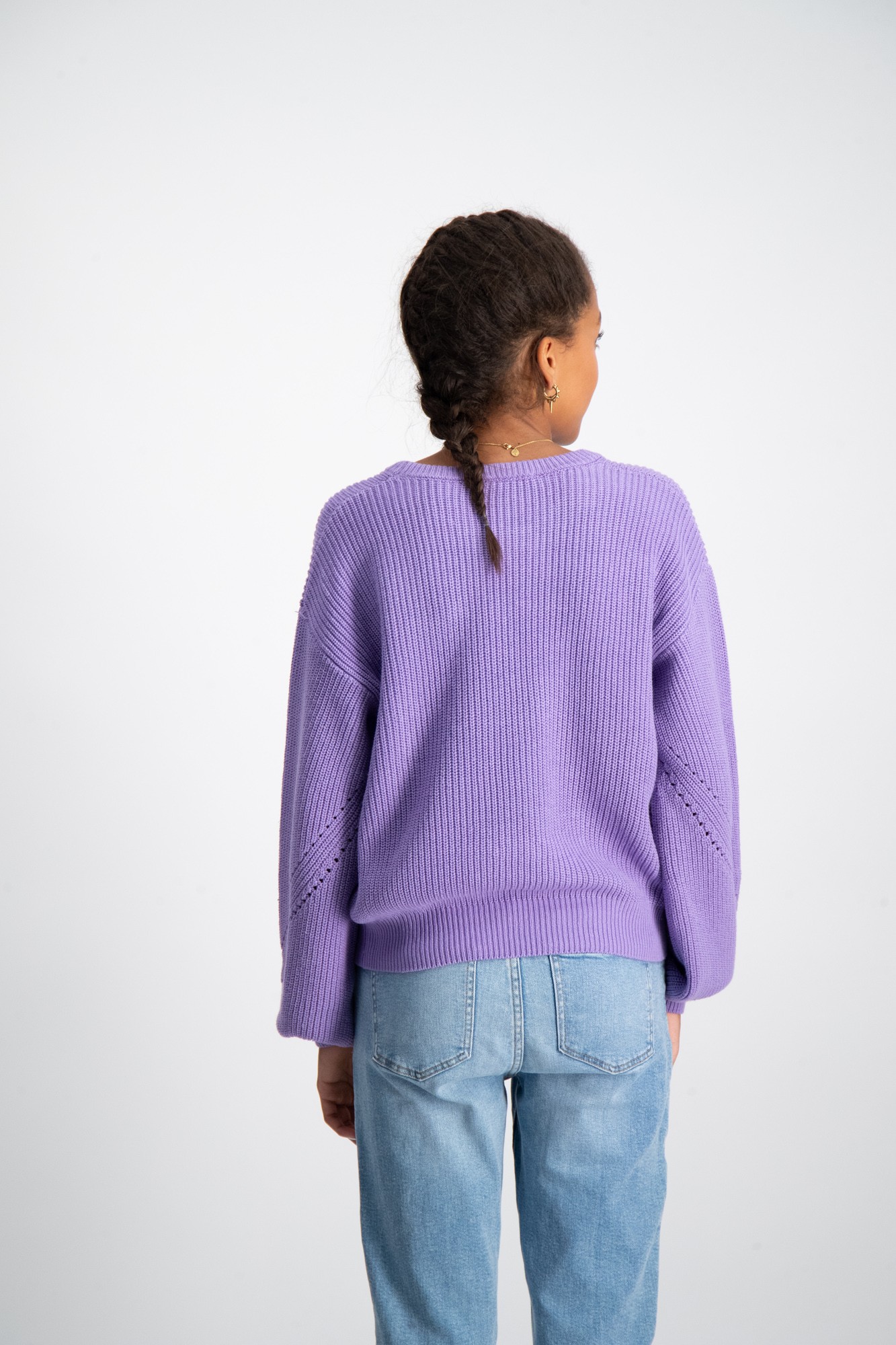 GARCIA Mädchen Pullover - Langarm Mit Gemütlichem Tragegefühl