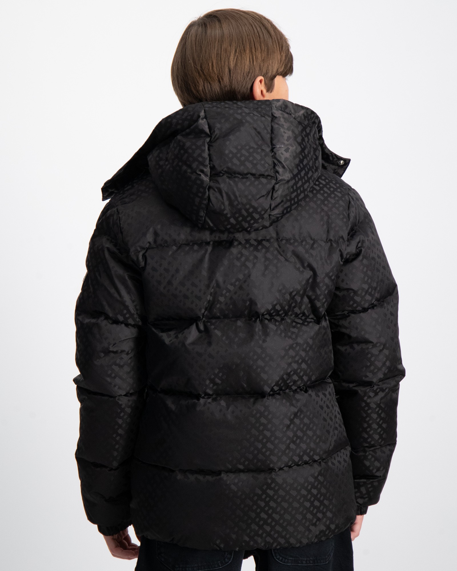 Boss junior core puffer sales jacket