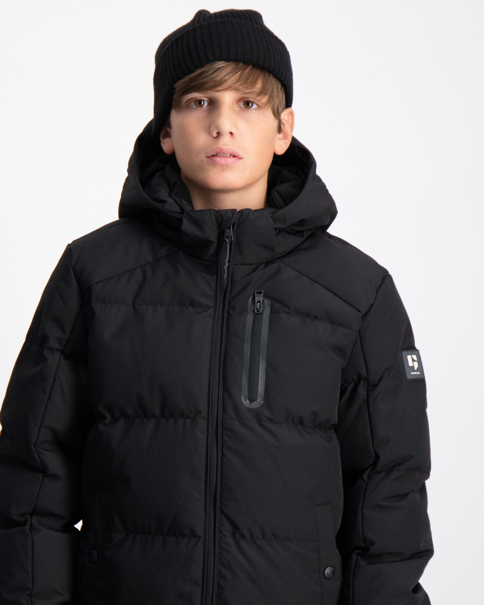 Svart Boys outdoor jacket för Kille Kids Brand Store