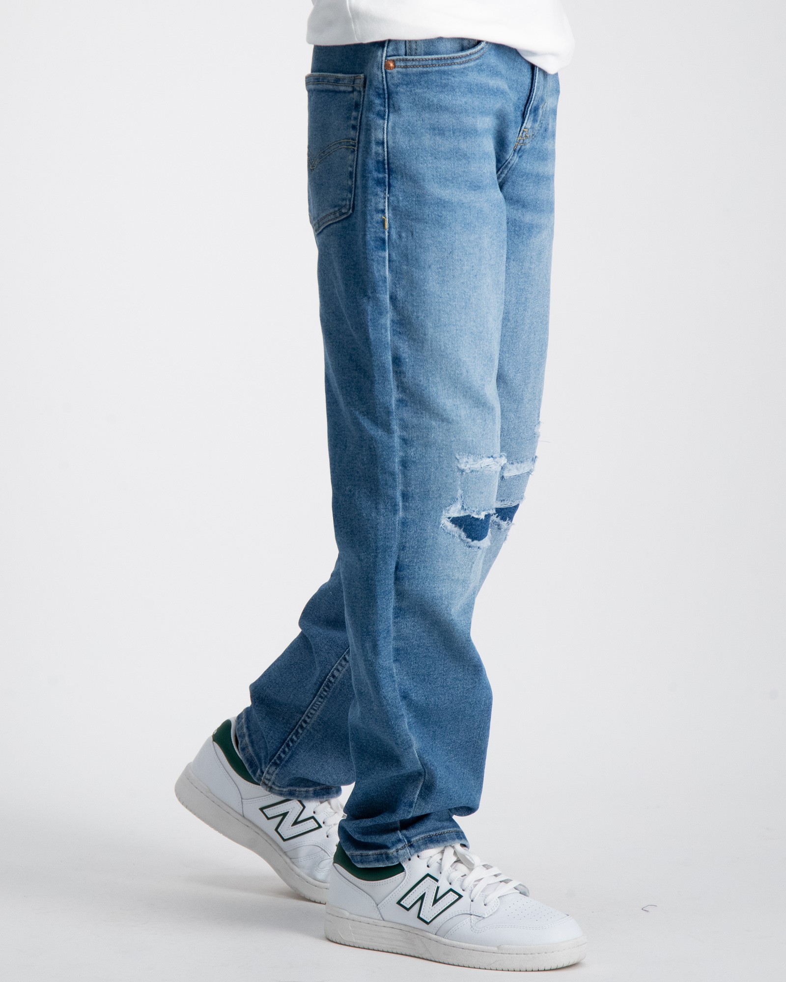 Blå STAY LOOSE TAPER JEANS til Gutt Kids Brand Store
