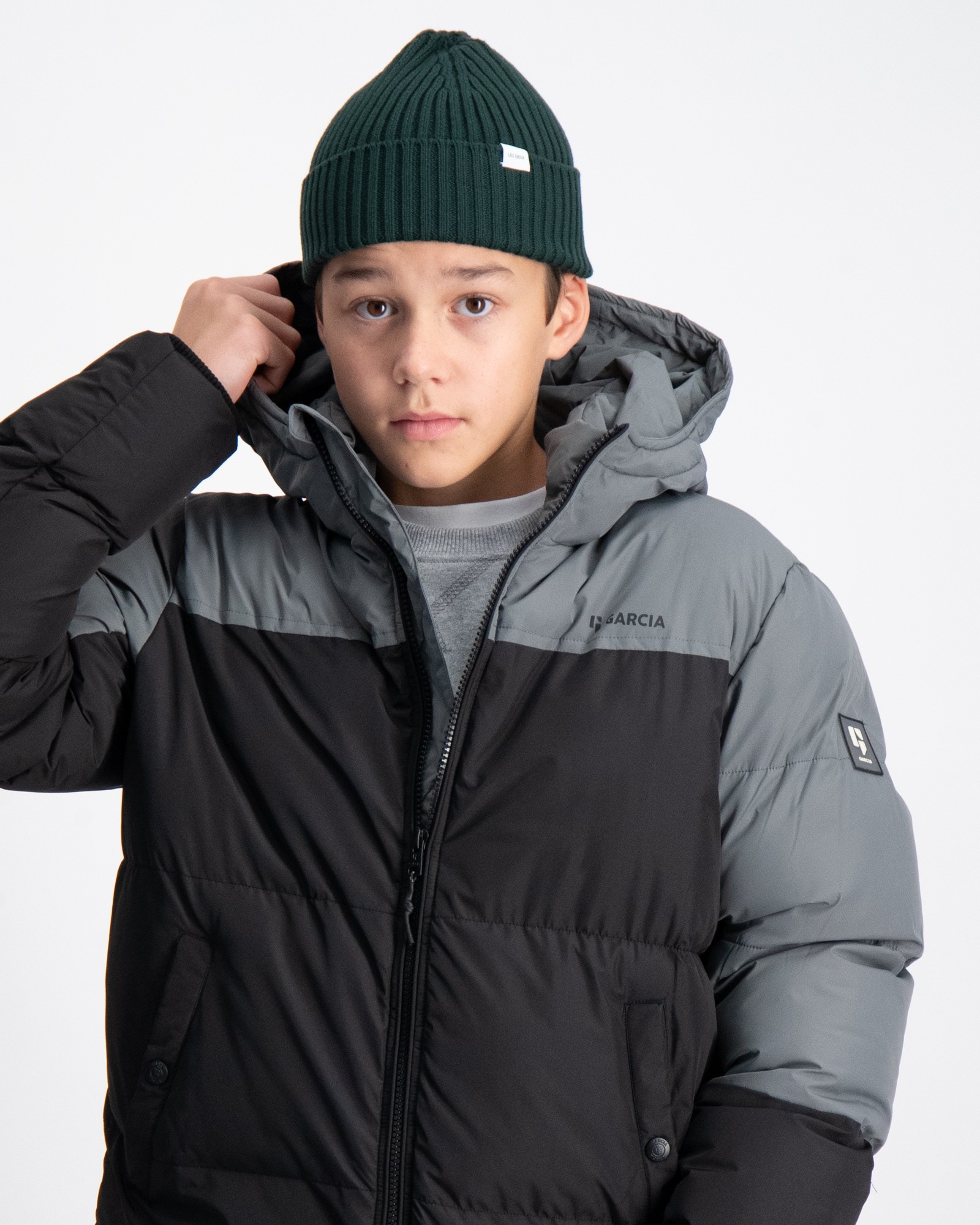 Grå Boys outdoor jacket til Gutt Kids Brand Store