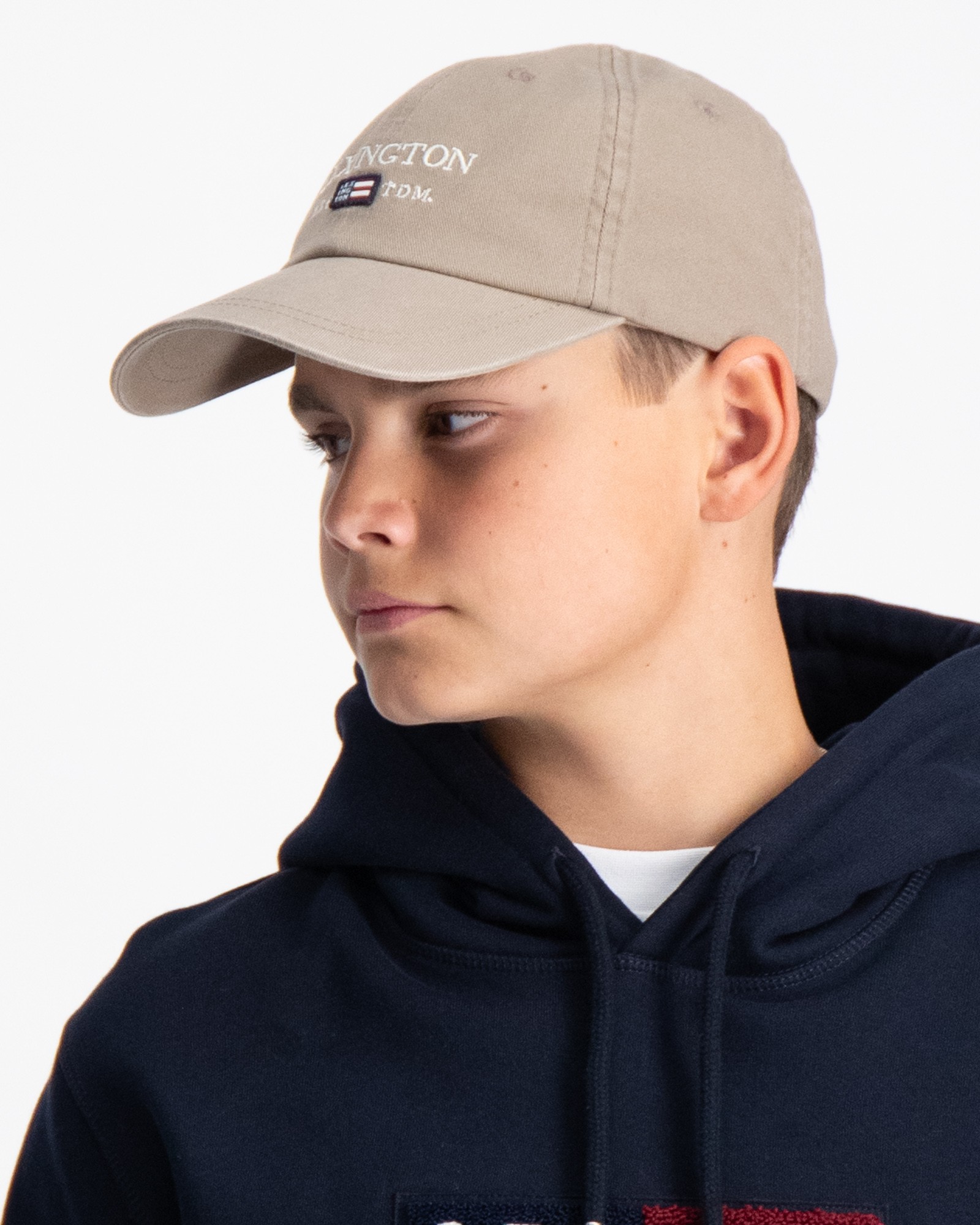 Brun Crosby Cap för Unisex Kids Brand Store