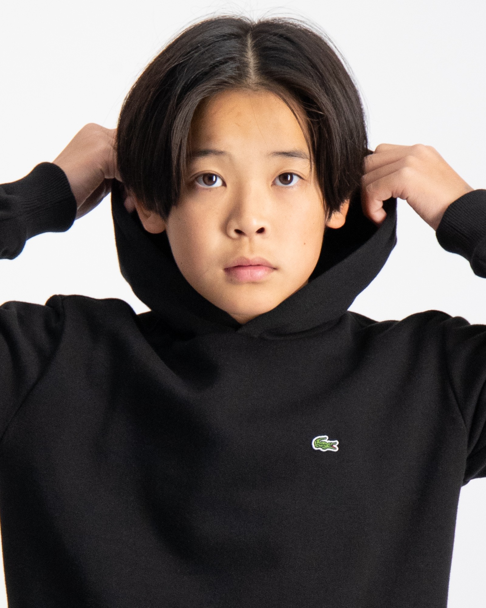 Lacoste on sale hoodie kids