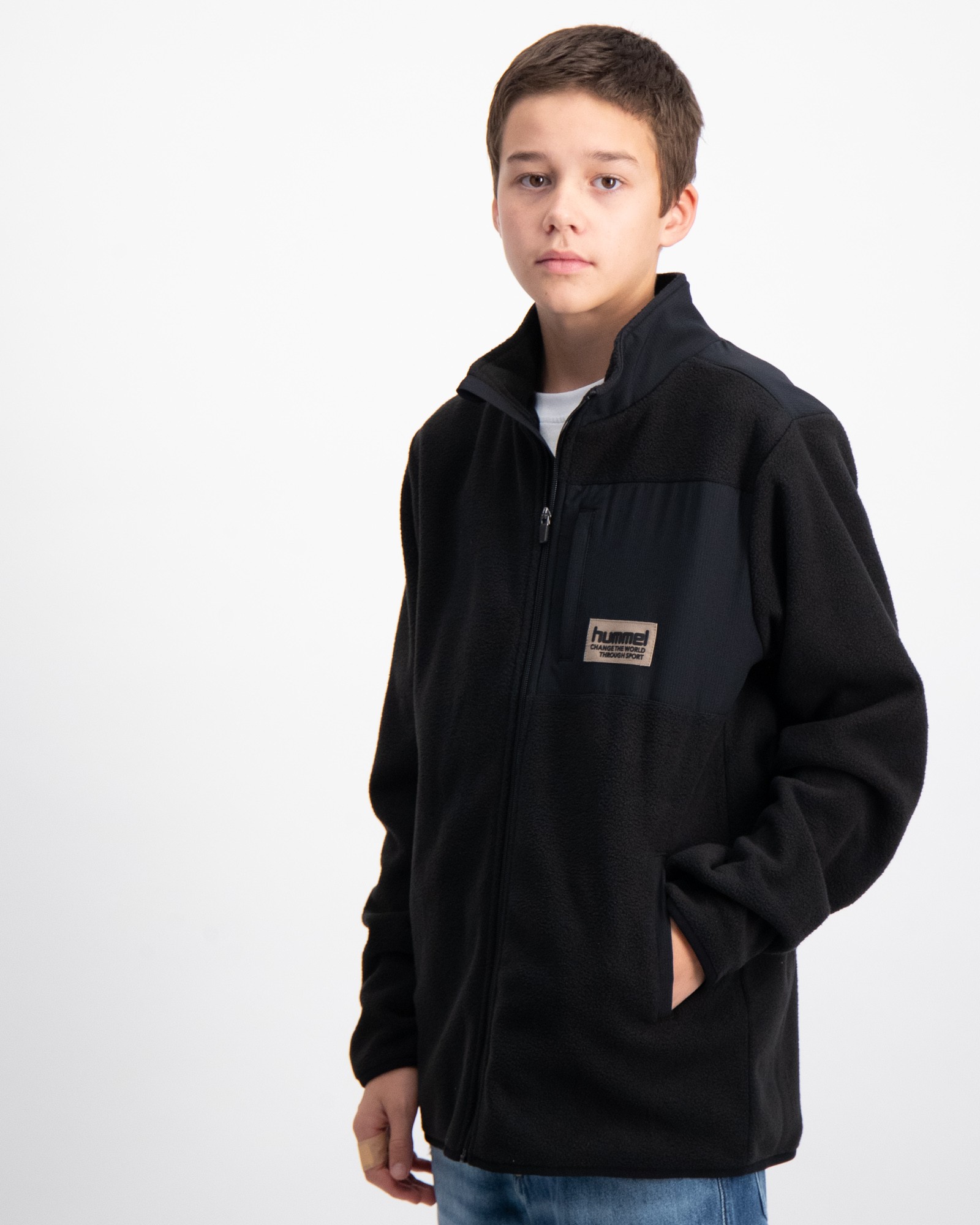 | hmlDARE Brand Schwarz FLEECE Store für JACKET Jungen Kids