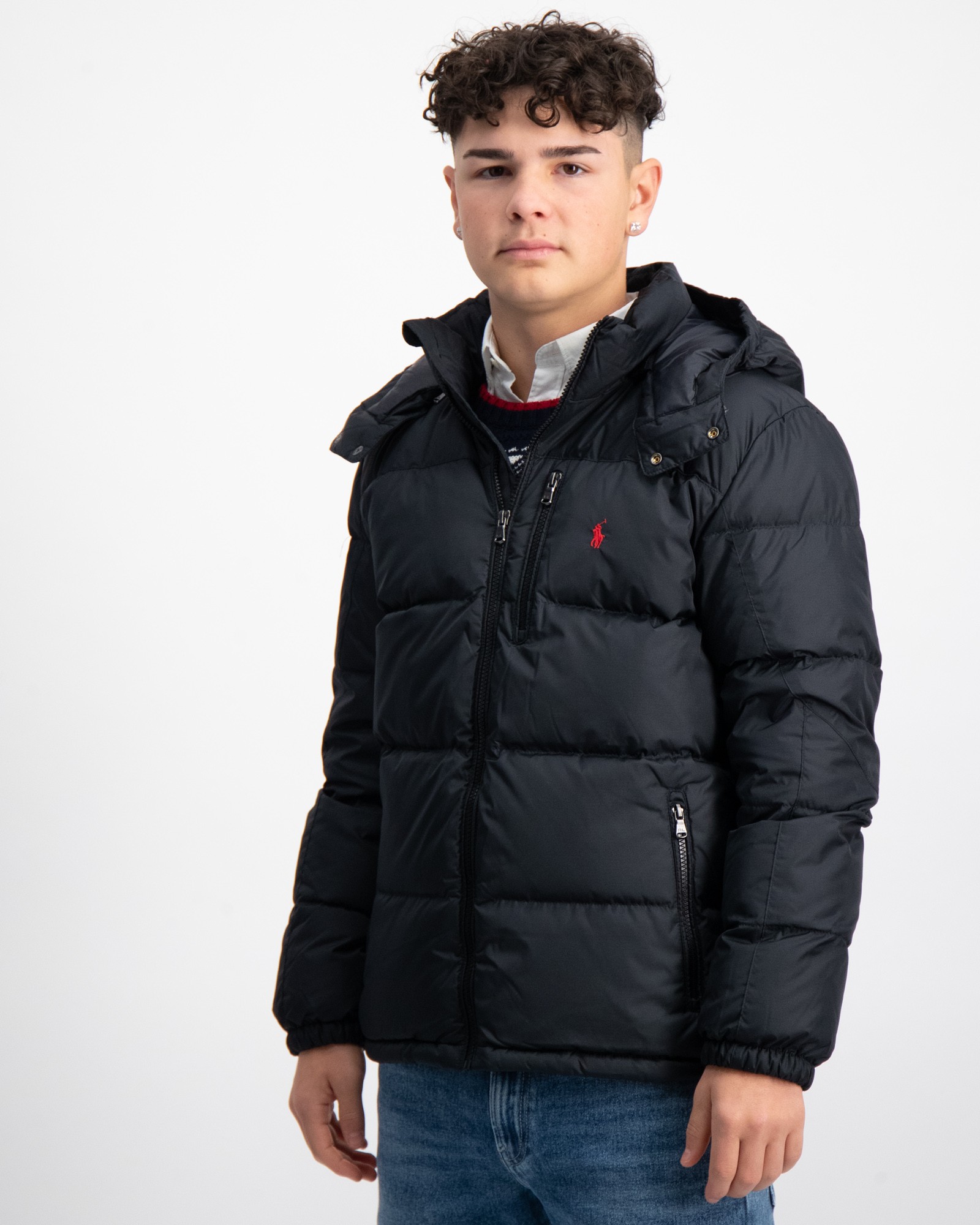 Ralph lauren jas zwart hotsell