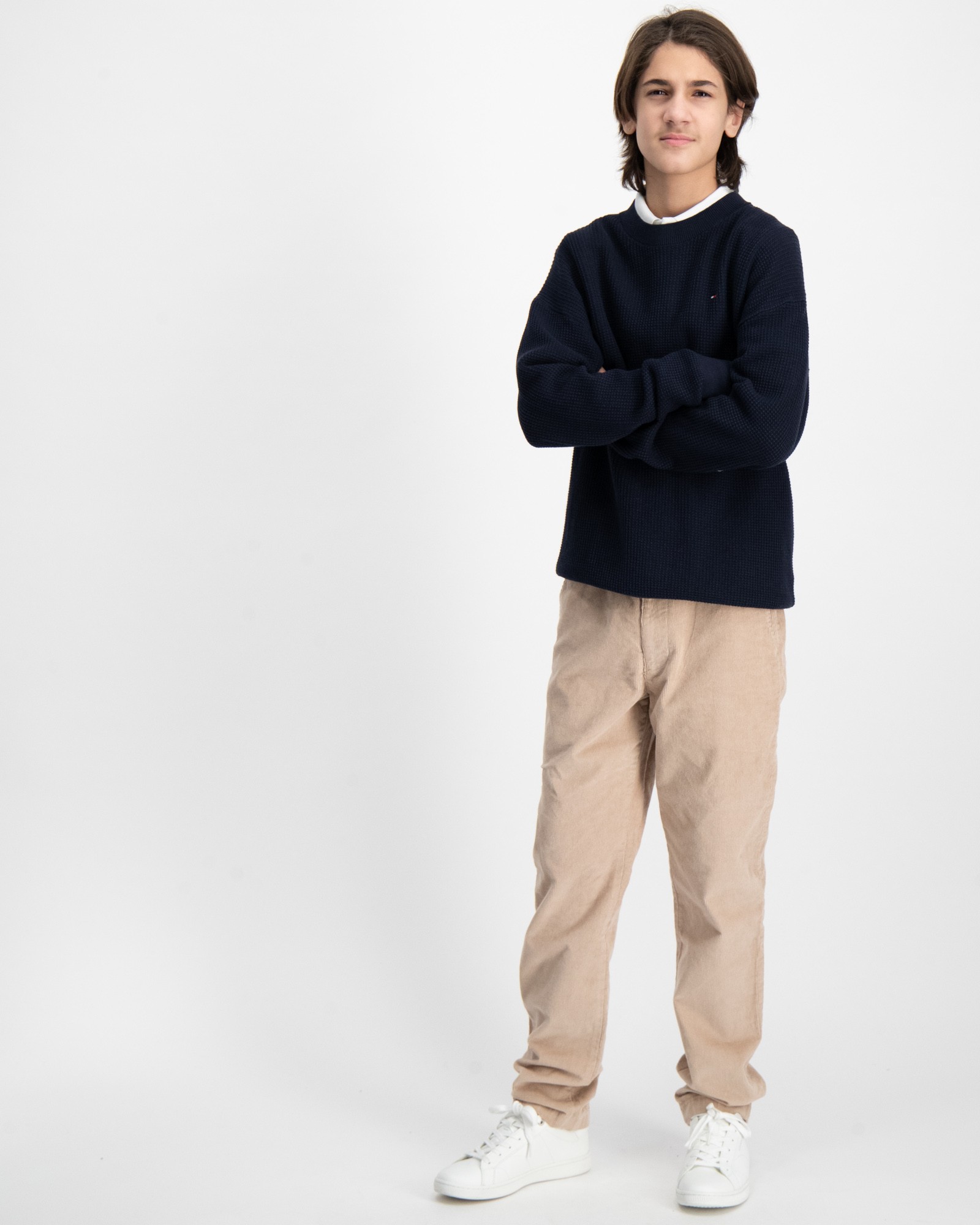 Beige PULL ON CORDUROY PANT für Jungen | Kids Brand Store 