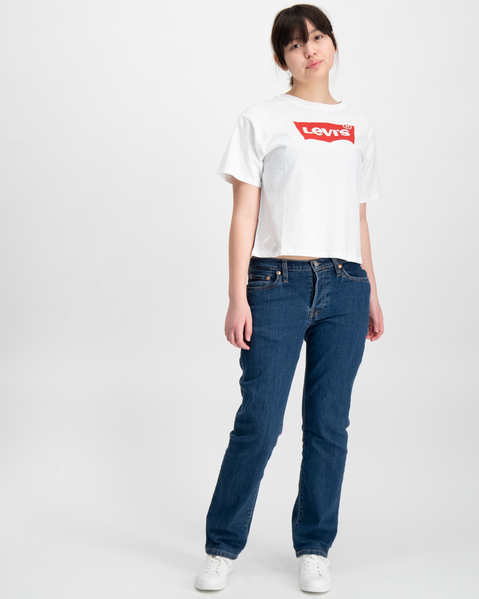 Levi's Kids Cropped Top Mädchen - Kurzes T-Shirt In Trendfarben 10-16 Jahre