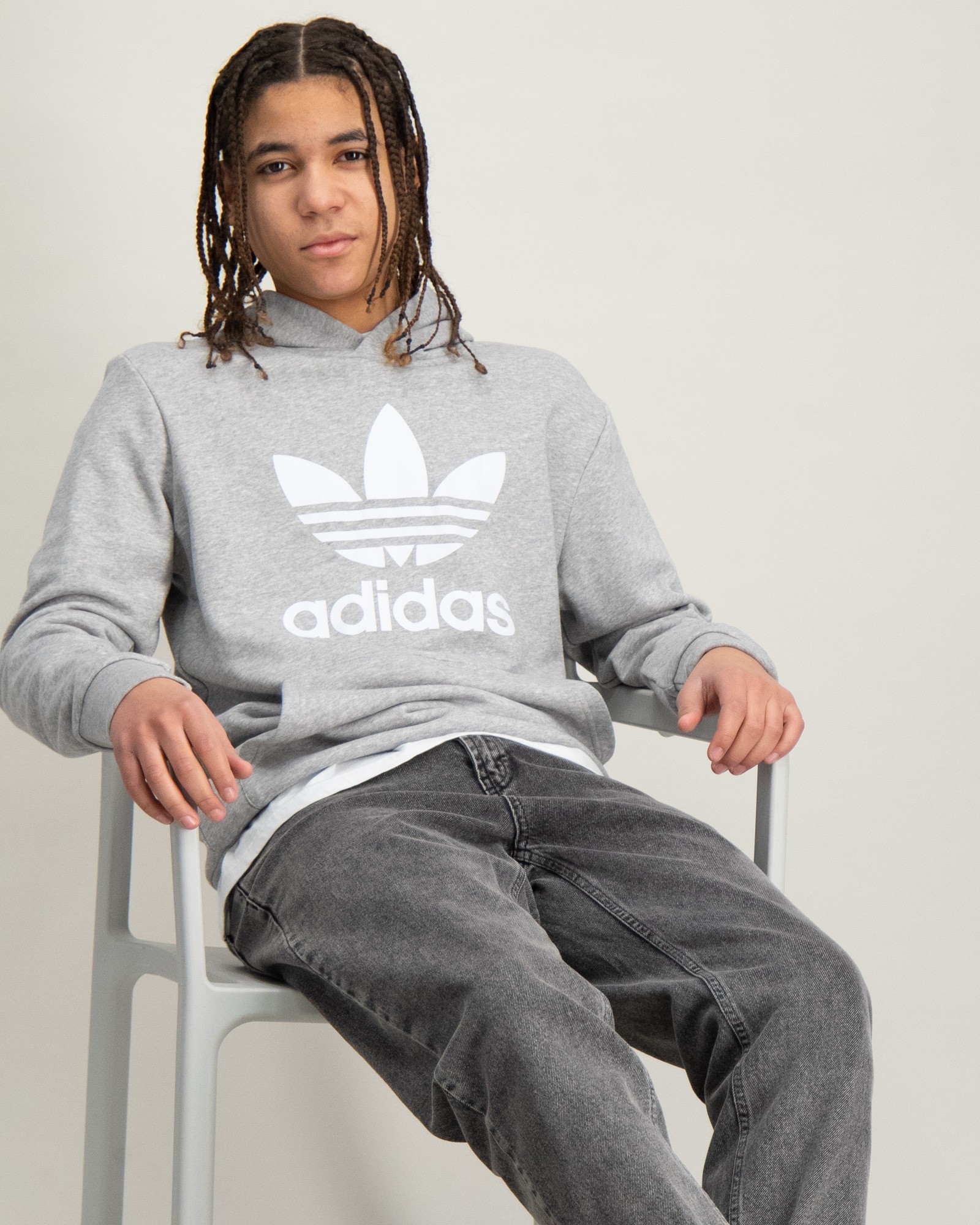 Adidas originals trefoil outlet sweatshirt