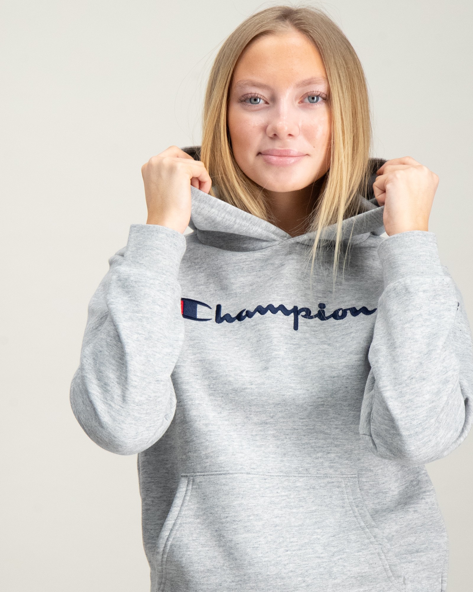 Champion sweater grijs clearance mujer