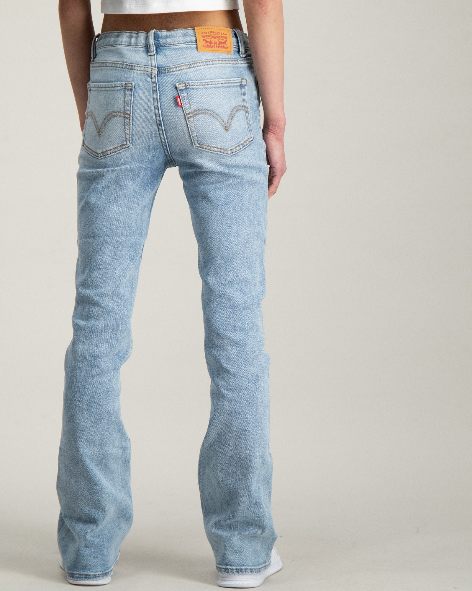 Jean Levi's 726 High Rise Flare Pour Fille - Taille Haute, Coupe Flare - Inspiré Vintage, Durable Avec Ceinture Réglable