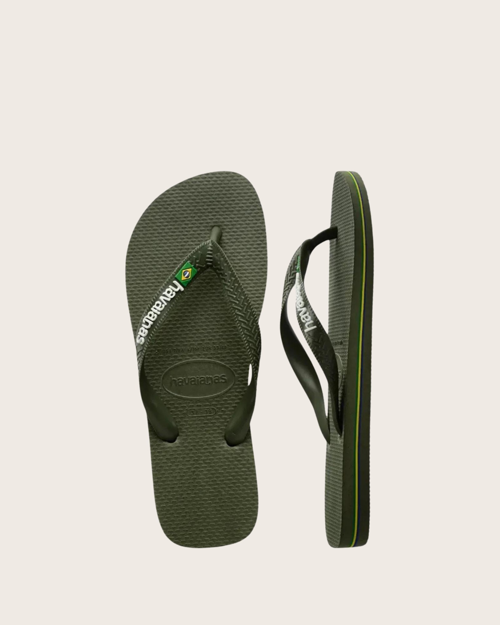 Tongs Havaianas Brasil Logo - Bordeaux, Semelle Caoutchouc, Confortables Et Iconiques - Mixte